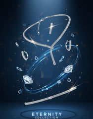Luxury Baguette Crystal Jewelry Set..