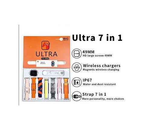 7 in 1 Ultra Smart Watch..