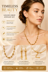 Elegant Bead Necklace Set..