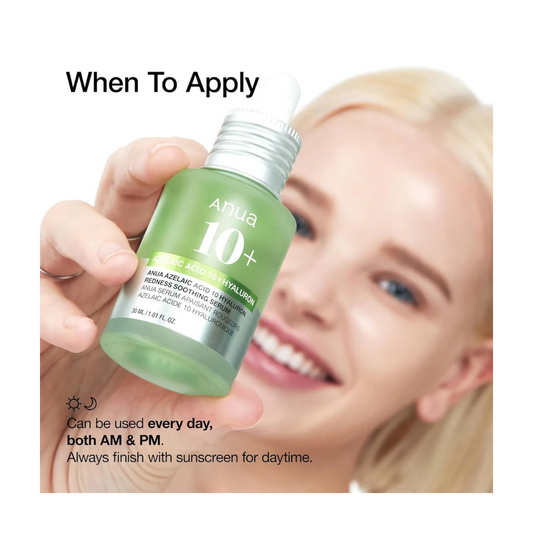 Anua - Azelaic Acid 10 + Hyaluron Redness Soothing Serum