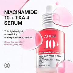Anua - Niacinamide 10 + TXA 4 Serum