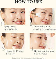 Kojic Acid Turmeric Night Wrapping Mask ℗