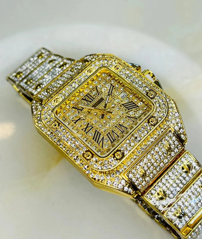 Women Gold Watch..